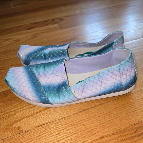 Toms Mermaid Espadrilles Womans Size 8 - Picture 4 of 8
